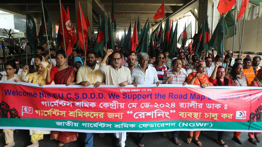 May day rallies calling for greater labour rights May day rallies calling for greater labour rights