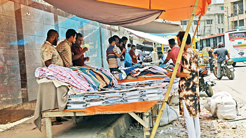 Ruling party involvement in Dhaka footpath extortion Ruling party involvement in Dhaka footpath extortion