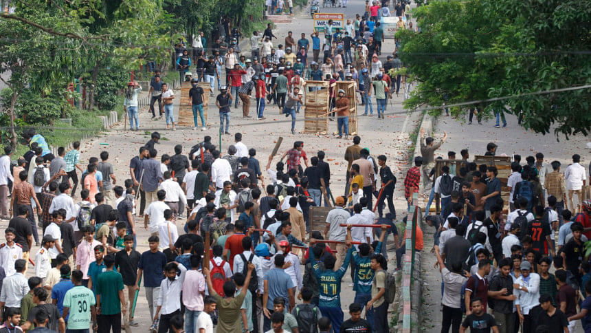violence over quota reform violence over quota reform