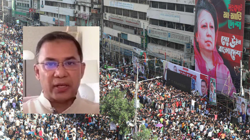 Tarique Rahman calls for immediate election Tarique Rahman calls for immediate election