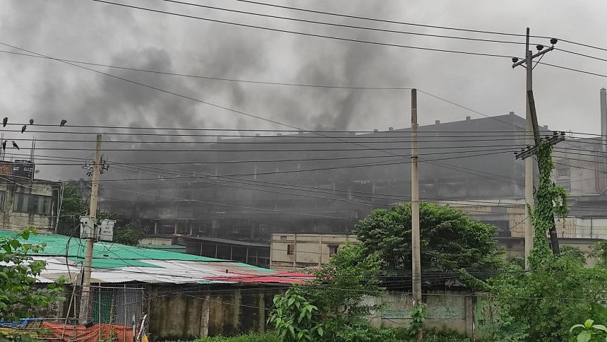 Gazi tyres factory fire doused after 32hrs; building at risk of collapse Gazi tyres factory fire doused after 32hrs; building at risk of collapse