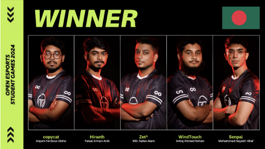 The Bangladeshi Dota 2 team. The Bangladeshi Dota 2 team.