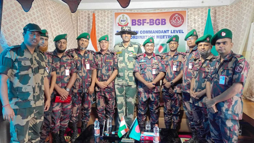 BGB and BSF meeting decides land return BGB and BSF meeting decides land return