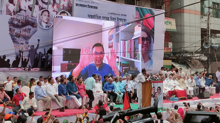 Tarique Rahman says interim government can’t fail Tarique Rahman says interim government can’t fail