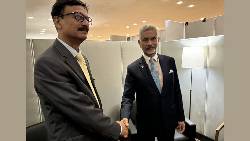 Touhid Hossain Jaishankar meeting UNGA 2024 Touhid Hossain Jaishankar meeting UNGA 2024