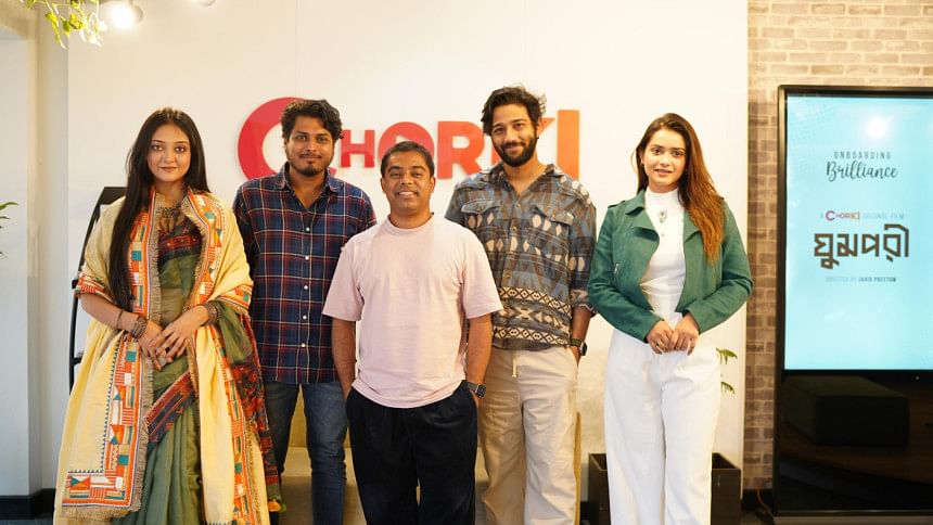 Pritom Hasan and Tanjin Tisha pair up for Chorki’s “Ghumpori” Pritom Hasan and Tanjin Tisha pair up for Chorki’s “Ghumpori”