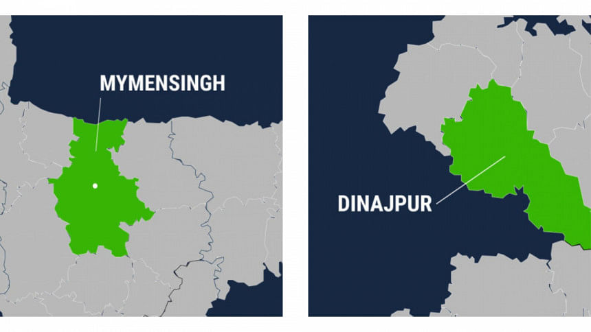 8 idols vandalised in Mymensingh, Dinajpur