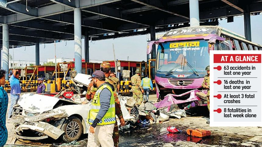 accidents on Dhaka-Mawa expressway accidents on Dhaka-Mawa expressway