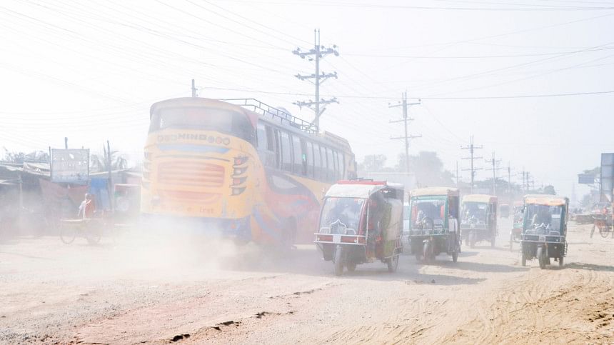 dust pollution in Khulna dust pollution in Khulna