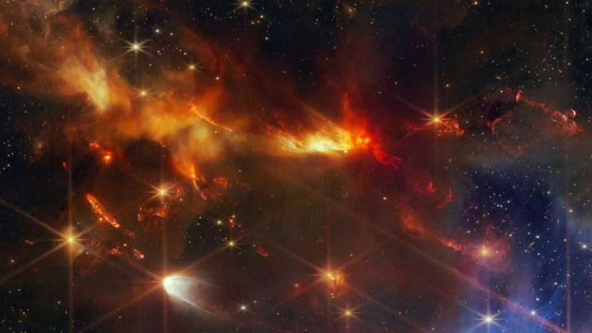 Serpens Nebula by James Webb Space Telescope