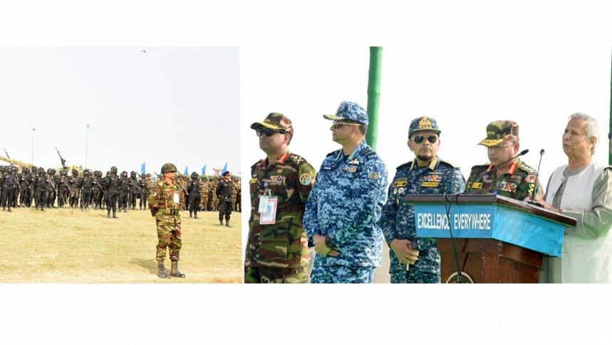 Yunus on army's role in protecting the nation Yunus on army's role in protecting the nation