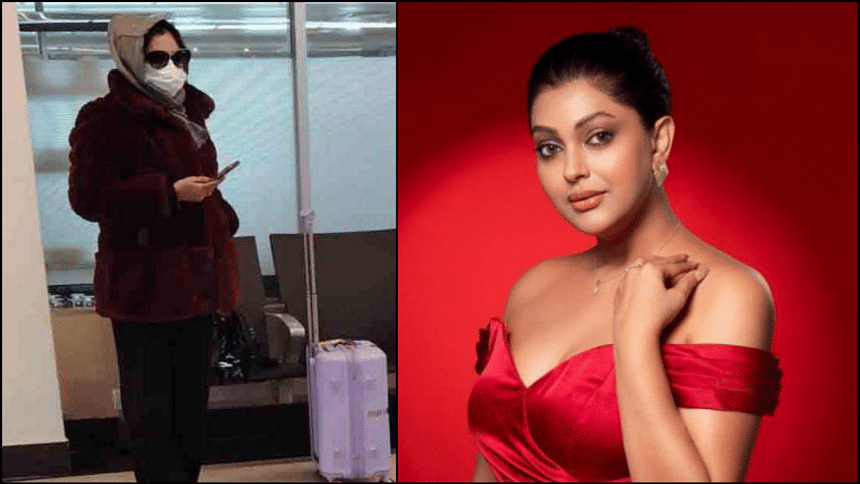 Actress Nipun barred from London-bound flight over intelligence objections Actress Nipun barred from London-bound flight over intelligence objections