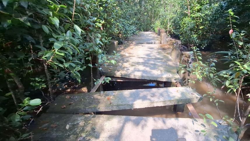 Tengragiri Ecopark lies in neglect Tengragiri Ecopark lies in neglect