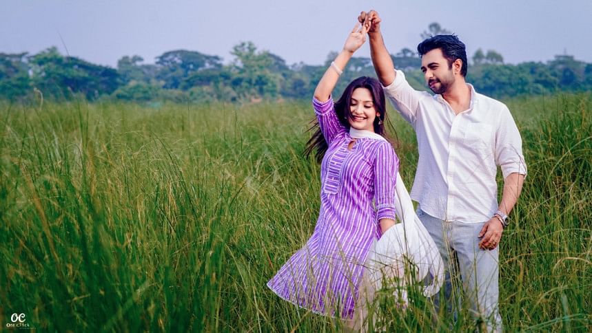 Apurba and Niha wrap filming for a Valentine‍‍`s Day special project | |  undefined