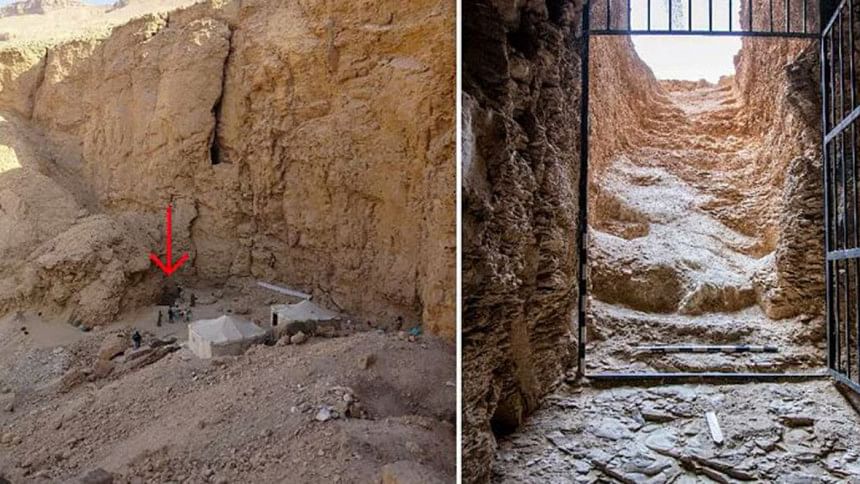 Egypt announces first discovery of pharaoh's tomb in more than 100 years |  The Daily Star