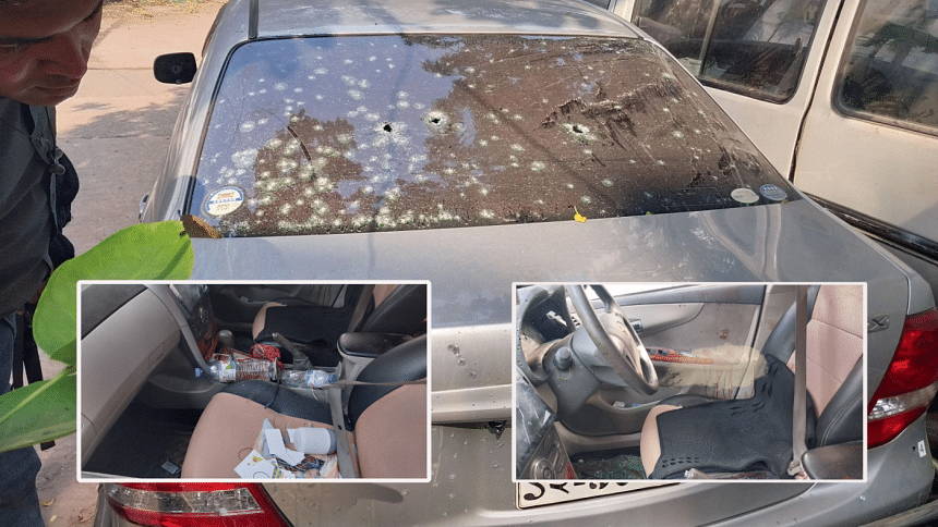 Two killed as gunmen open fire on private car in Chattogram Two killed as gunmen open fire on private car in Chattogram