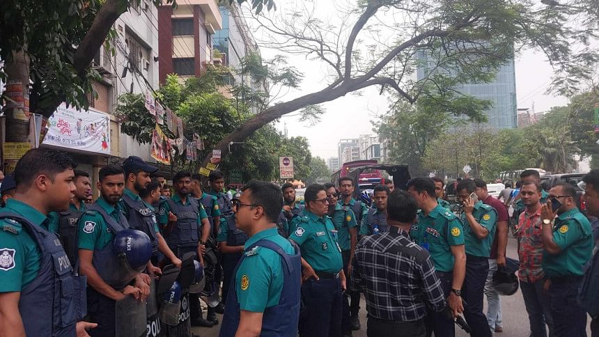 Dhaka College vs City College clash Dhaka College vs City College clash