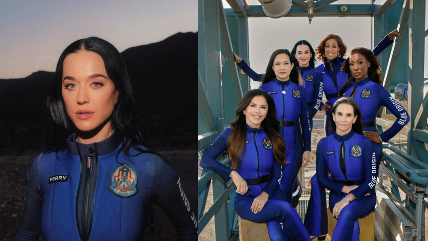 Katy Perry roars into space on all-woman flight Katy Perry roars into space on all-woman flight