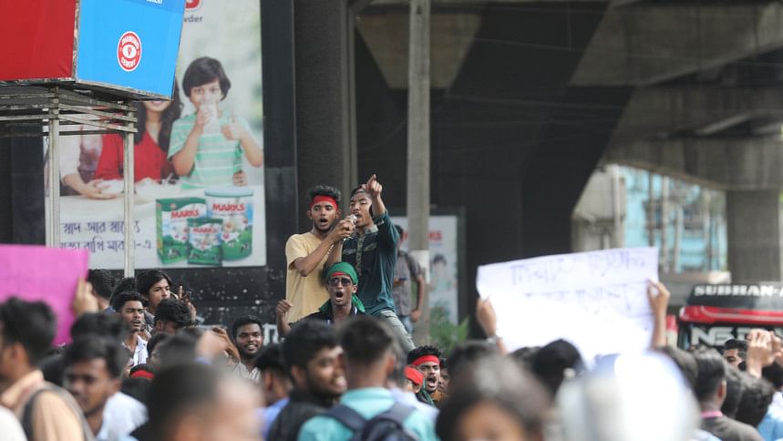 polytechnic students protest in Bangladesh polytechnic students protest in Bangladesh