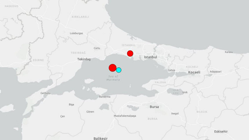 earthquake hits Istanbul today earthquake in Istanbul