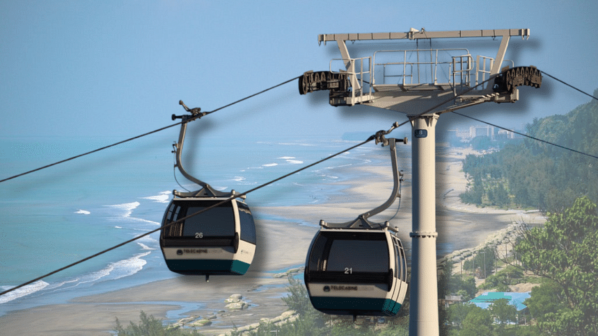 Cable car in Cox’s Bazar: Revolutionary or a risky ride? Cable car in Cox’s Bazar: Revolutionary or a risky ride?