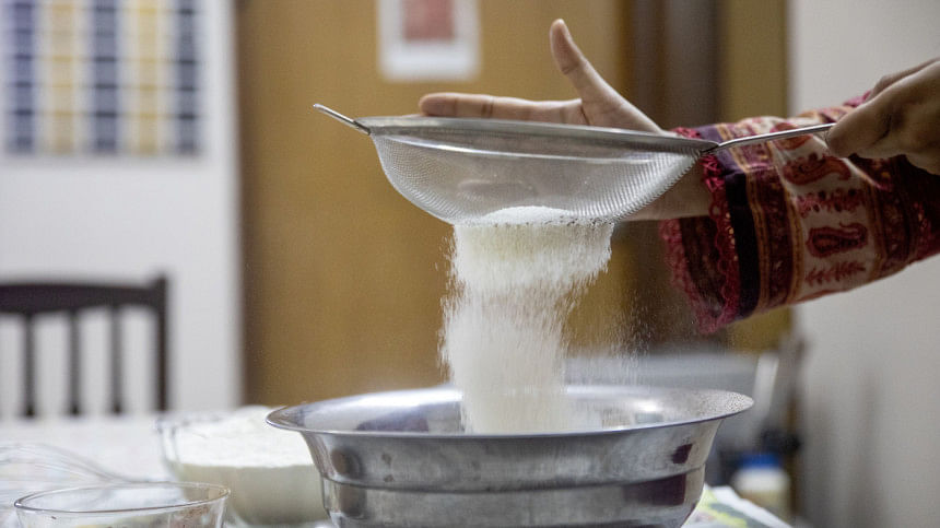 Person baking Person baking