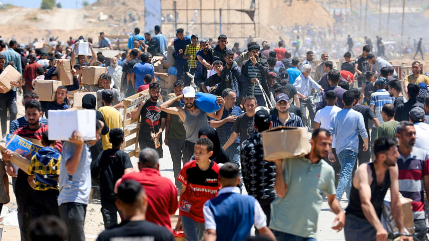 Gaza Humanitarian Foundation aid operation