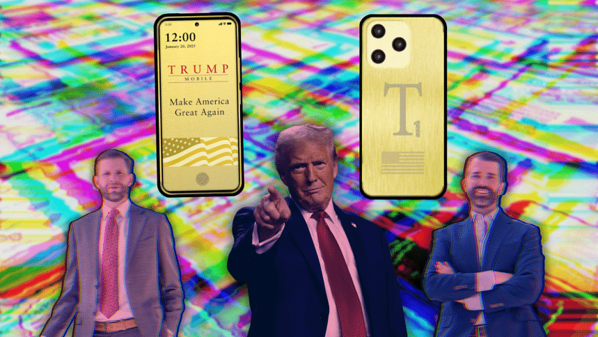 Trumps with T1 smartphone Trumps with T1 smartphone