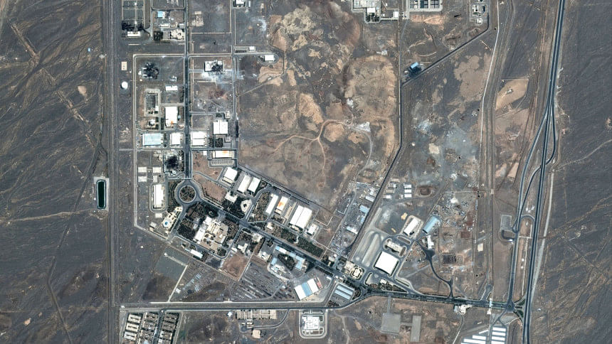 Iran's nuclear installation demaged by Israel's airstrike 2025