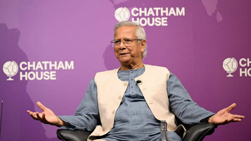 Yunus in London Yunus in London