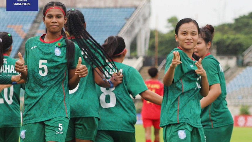 Ritu Porna Chakma leads Bangladesh to victory against Myanmar Ritu Porna Chakma leads Bangladesh to victory against Myanmar