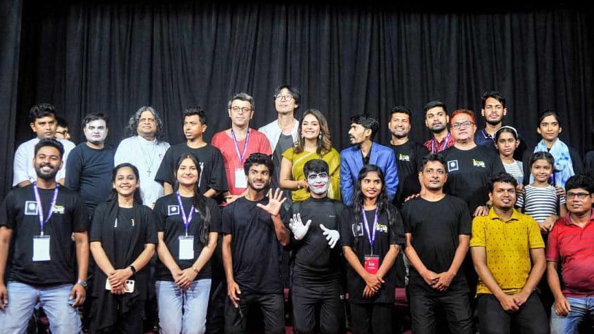 Three-day International Mime Festival kicks off at Dhaka University Three-day International Mime Festival kicks off at Dhaka University