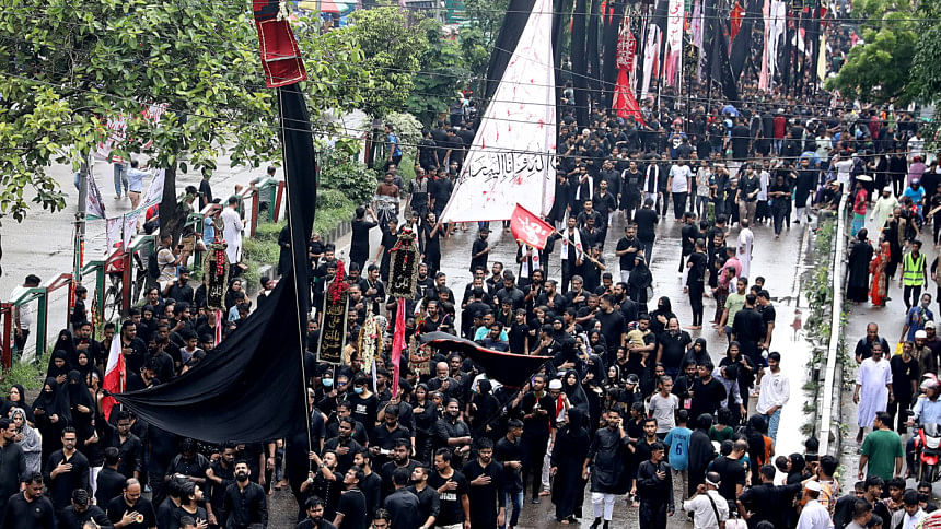 Ashura with Tajia march in Dhaka Ashura with Tajia march in Dhaka