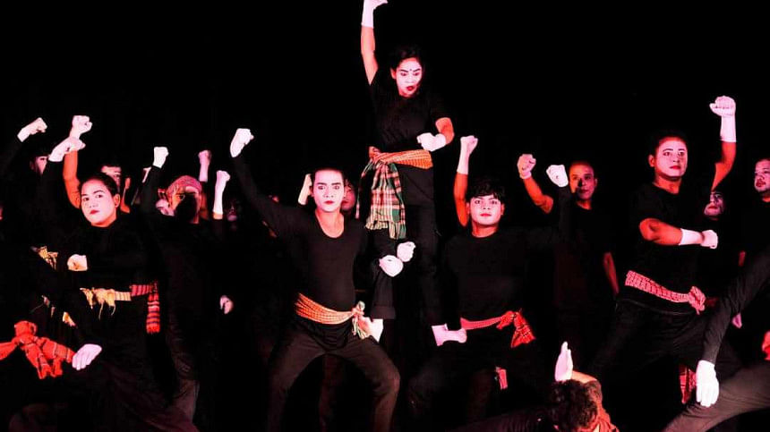 Three-day International Mime Festival kicks off at Dhaka University Three-day International Mime Festival kicks off at Dhaka University