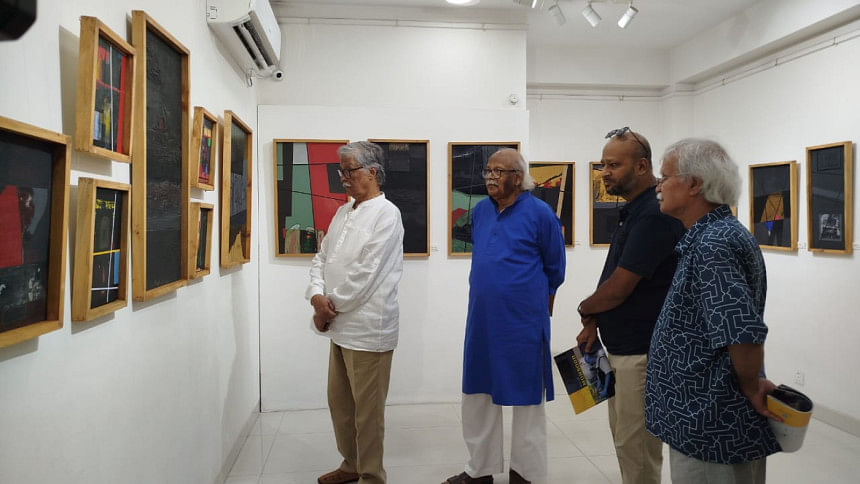 Safiuddin Shilpalay unveils Monsoor Kazee’s ‘Co-existence of Abstract’ Safiuddin Shilpalay unveils Monsoor Kazee’s ‘Co-existence of Abstract’