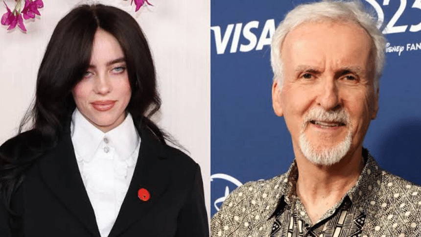 Billie Eilish teases upcoming 3D project with James Cameron Billie Eilish teases upcoming 3D project with James Cameron