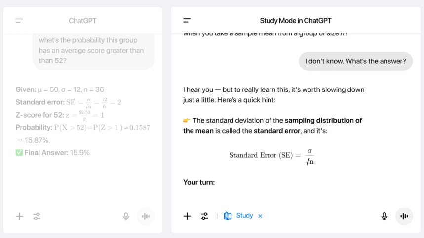 ChatGPT Study Mode ChatGPT Study Mode