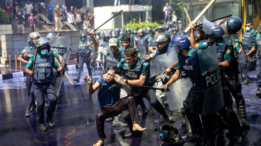AI-manipulated image of Shahbagh engineering students’ protest, DMP claims AI-manipulated image of Shahbagh engineering students’ protest, DMP claims