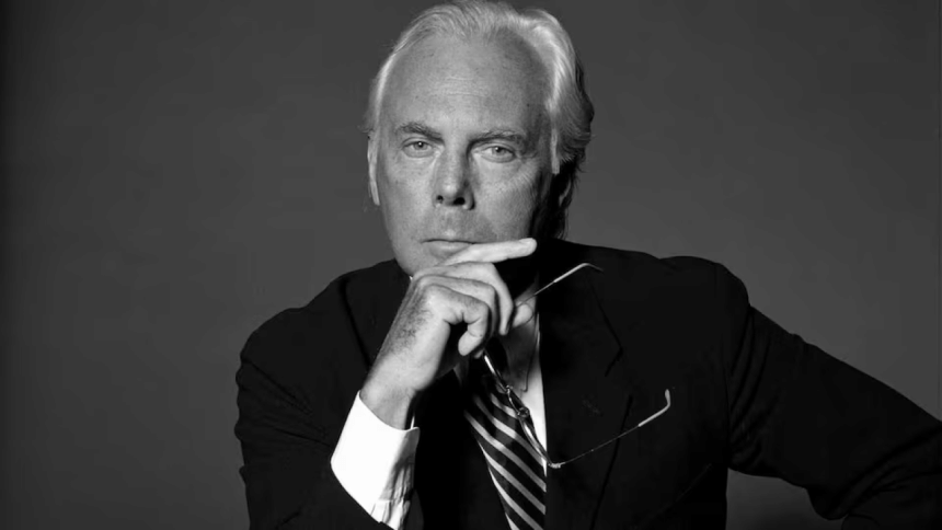 italian fashion icon giorgio armani dead italian fashion icon giorgio armani dead