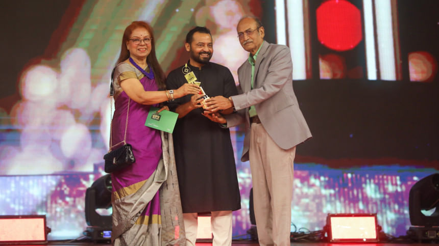 I dedicate this award to Iresh Zaker and Ome: Saraf Ahmed Zibon I dedicate this award to Iresh Zaker and Ome: Saraf Ahmed Zibon