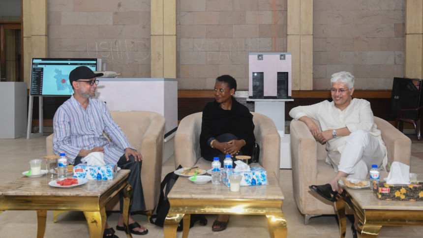 ‘We must collectively fight against forgetting’: Farooki meets FIDH President at July Museum ‘We must collectively fight against forgetting’: Farooki meets FIDH President at July Museum
