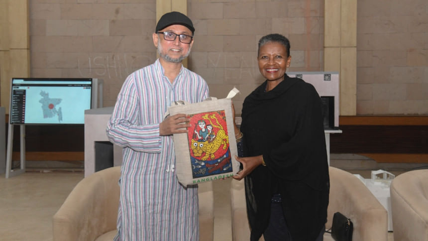 ‘We must collectively fight against forgetting’: Farooki meets FIDH President at July Museum ‘We must collectively fight against forgetting’: Farooki meets FIDH President at July Museum
