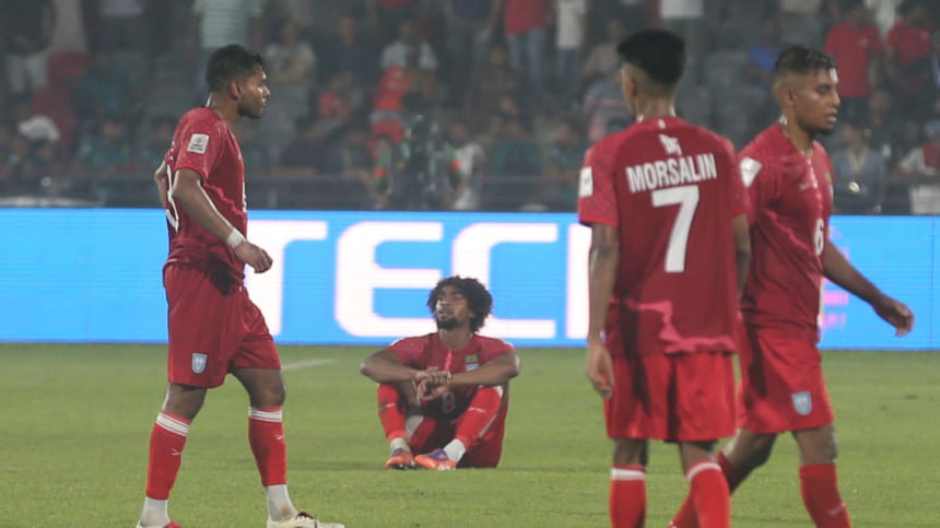 Bangladesh vs Hong Kong football match Bangladesh vs Hong Kong football match