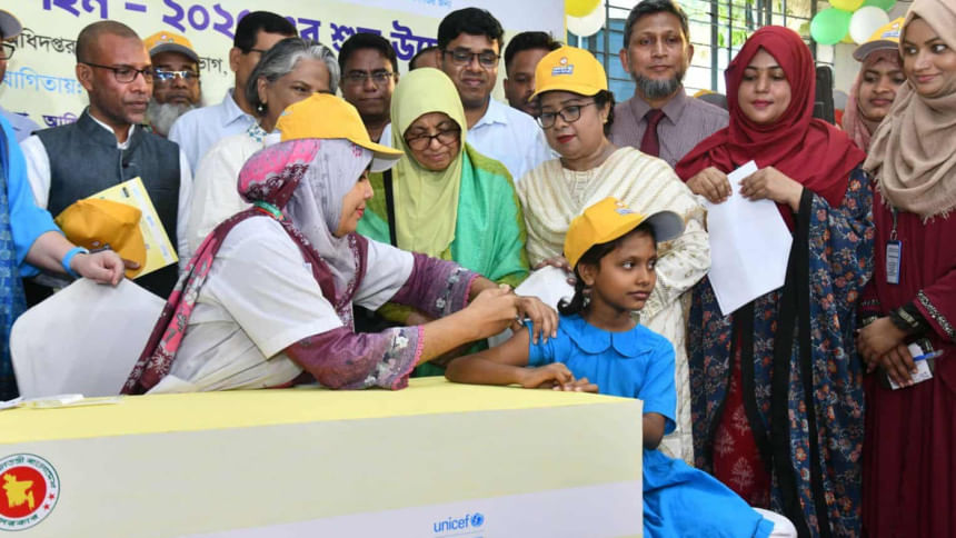 typhoid vaccination campaign Bangladesh typhoid vaccination campaign Bangladesh