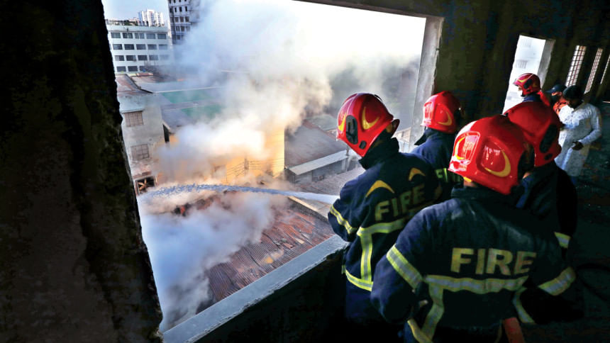 15 years of illegal chemical trade: Owner on the run after deadly Mirpur fire