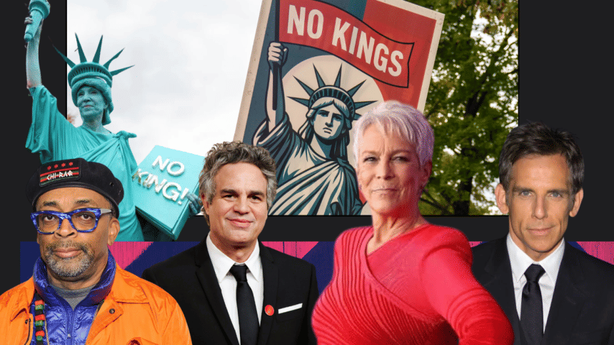 Hollywood unites for ‘No Kings’ protests across the US