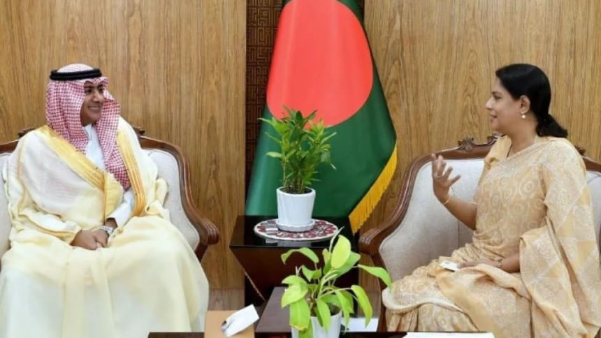 Bangladesh seeks Saudi support for coastal greening and rainwater harvesting