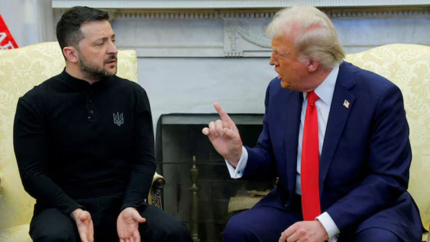 Trump urged Zelenskiy to cut a deal with Putin or risk facing destruction, FT reports