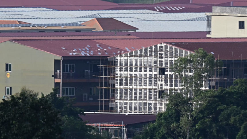 Myanmar junta says raided scam compound, seized 30 Starlink receivers