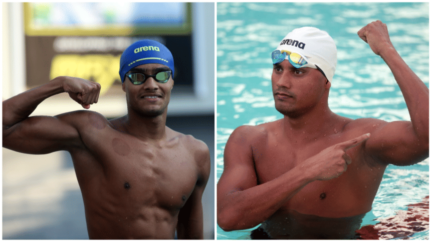 Kajal, Rafi shine as five national records tumble on opening day